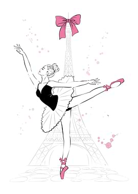 Pretty French Ballerina