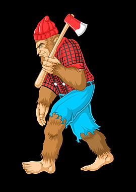 bigfoot lumberjack
