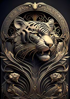Tiger Golden Nature
