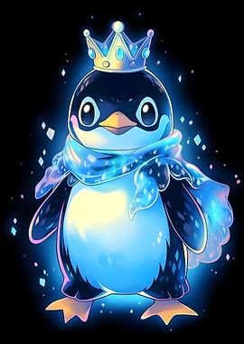 Cool Penguin King