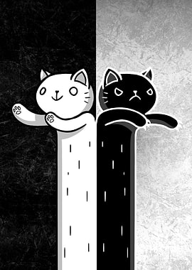 Black and White Cat