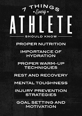 7 things every athlete