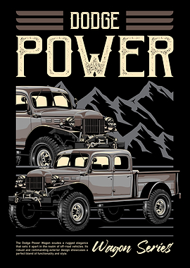 Power Wagon Muscle Car