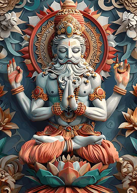 Hinduism Brahma God