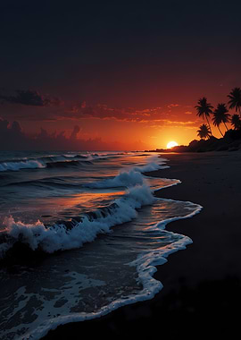 Maldives Sunrise Beach