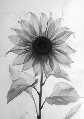 Sunflower in xrays