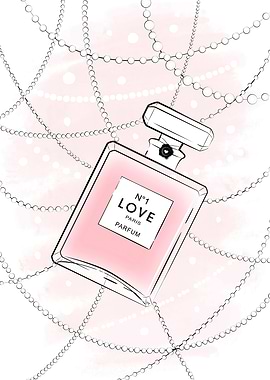 Pink Love Perfume Pearls