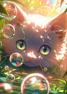 Bubble Cat Anime