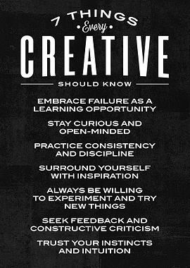 7 things every creative