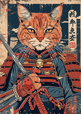 Samurai Cat