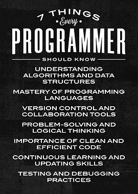 7 things every programmer