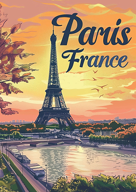 Eiffel Tower Paris France