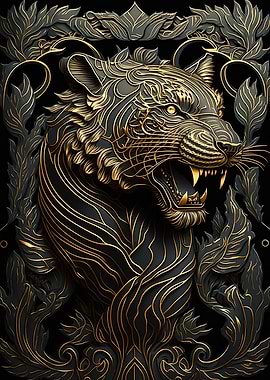 Lord Golden Jungle Tiger