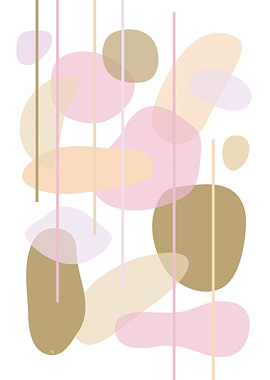 Playful neutral abstracts