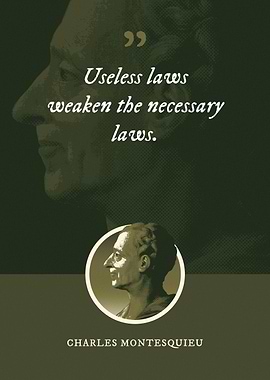 Useless laws weaken the