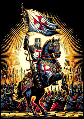 Deus Vult Godfrey Leads