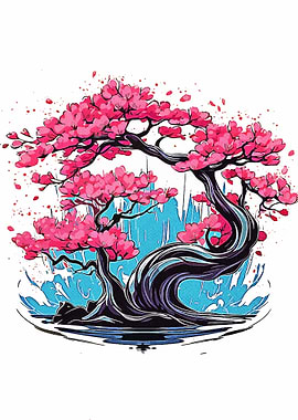 Cherry Blossoms Tree