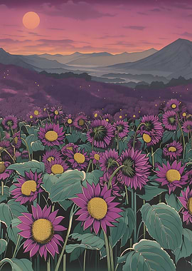 Flower Purple Kuroyuri