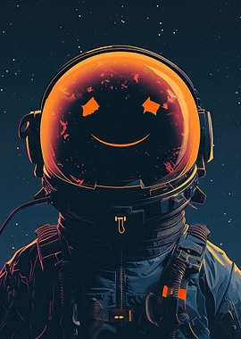 Minimalistic Astronaut