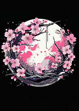 Cherry Blossoms Minimalist