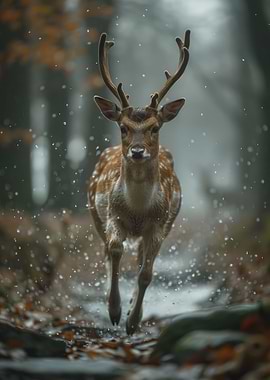 Deer in the forest