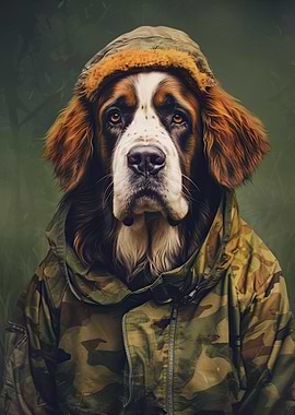 Saint Bernard Camo Jacket