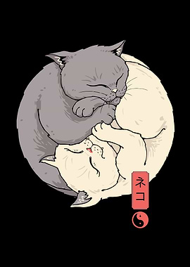 Yin And Yang Cats