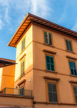 Orange Italian house