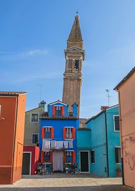Burano In Italy