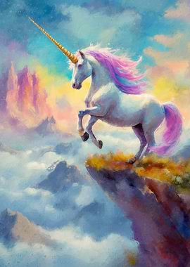 Wild and free unicorn
