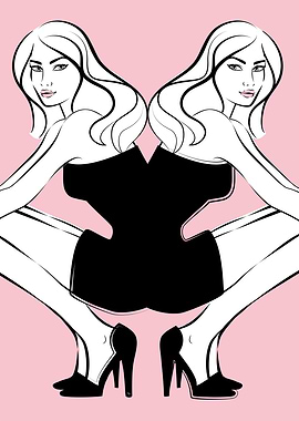 Surreal Twin Sisters