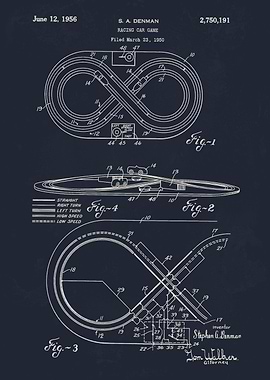 Racing Car Game 1950