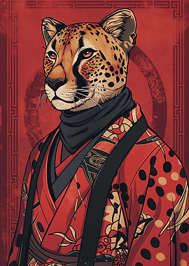 Kimono Cheetah