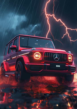 G Wagon Through the Storm