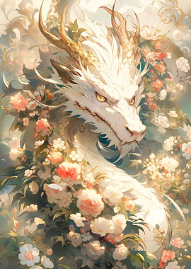 Japanese Dragon anime art
