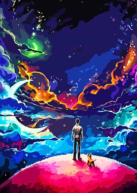 dog in space fantasy