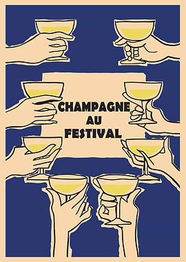 Champagne au Festival