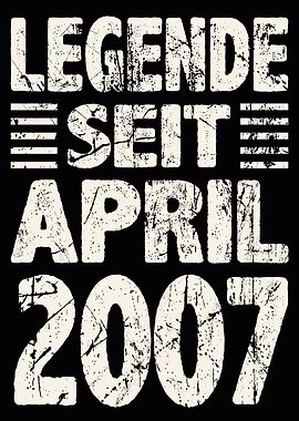 April 2007 17 Jahre