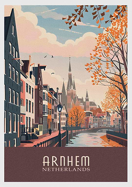 Arnhem city Netherlands