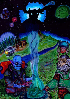 Outer wilds Painting