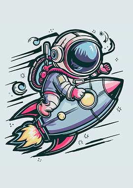 Kawaii Astronaut Adorable