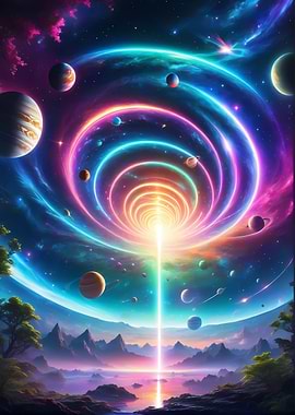 Portal to outer space