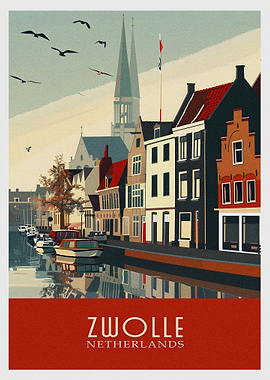 zwolle city Netherlands