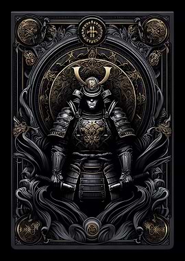 Gothic Samurai Mural