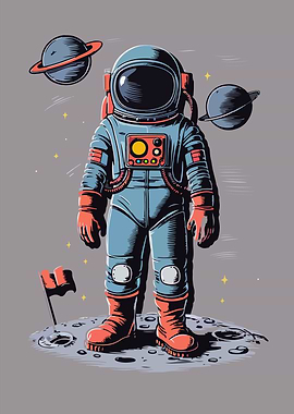 Vintage Astronaut