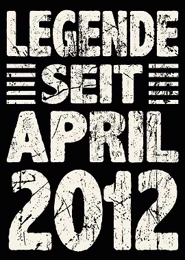 April 2012 12 Jahre