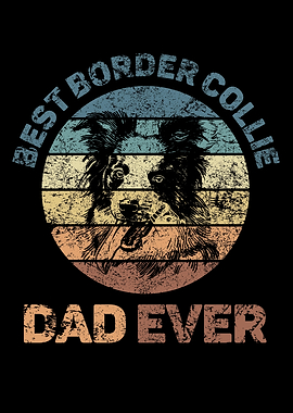 Border Collie Dad Mom Dog