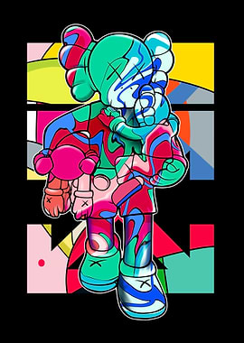 kaws pop art