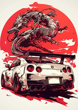 car dragon japan