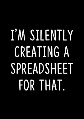 Creating a spreadsheet